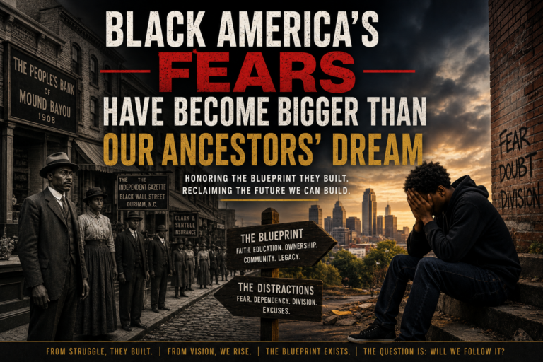 Black America’s Fears Have Become Bigger Than Our Ancestors’ Dream