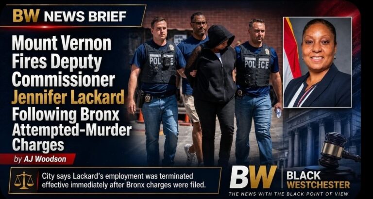 Mount Vernon Fires Deputy Commissioner Jennifer Lackard Following Bronx Attempted-Murder Charges