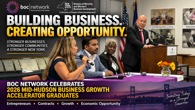 BOC NETWORK CELEBRATES 2026 MID-HUDSON BUSINESS GROWTH ACCELERATOR GRADUATES