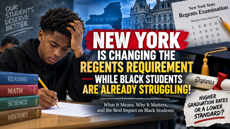 While Black students already face difficulties, New York is changing the Regents requirement — where are the checks and balances?