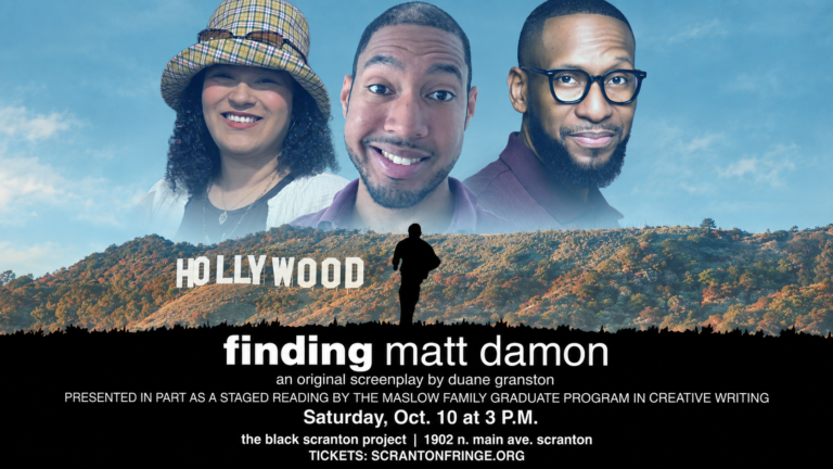 Mount Vernon Native and MVHS Graduate Duane Granston to Have Original Screenplay Featured at Scranton Fringe Festival