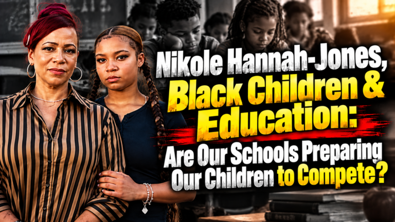 BLACK AMERICA CANNOT KEEP ESCAPING FAILING SCHOOLS — WE MUST TAKE CONTROL OF OUR CHILDREN’S EDUCATION