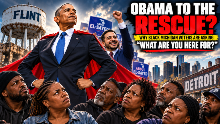 Obama Is Returning to Michigan—Yet Black Voters Have Every Right to Ask: What Are You Here For?