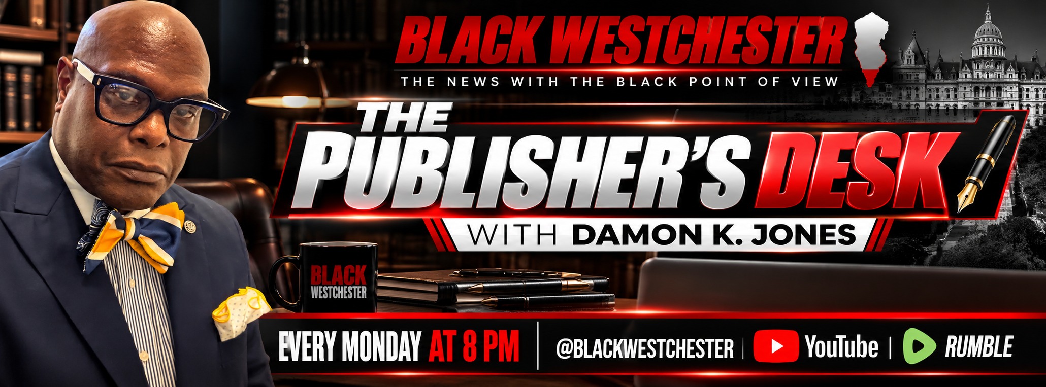 The Publisher's Desk with Damon K. Jones